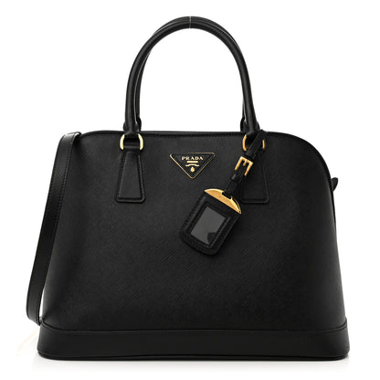Prada Saffiano Lux Open Promenade Tote Black 1 of 13