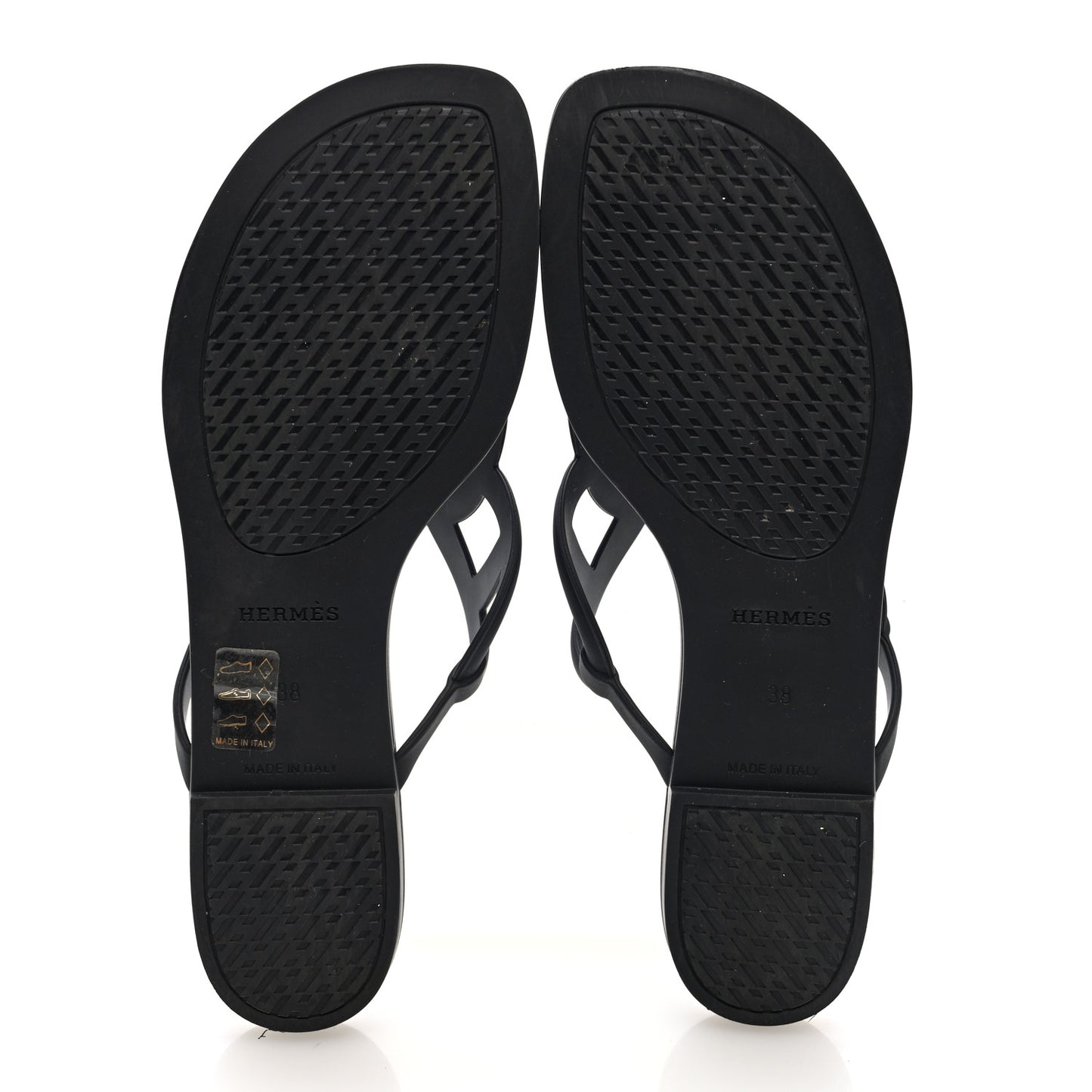 Rubber Womens Egerie Sandals 38 Black