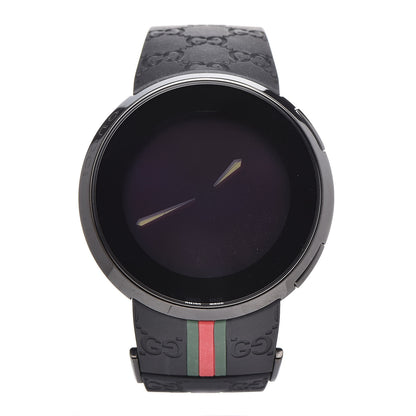 Gucci Stainless Steel Rubber 45mm Digital I-Gucci Web Watch Black 3 of 8