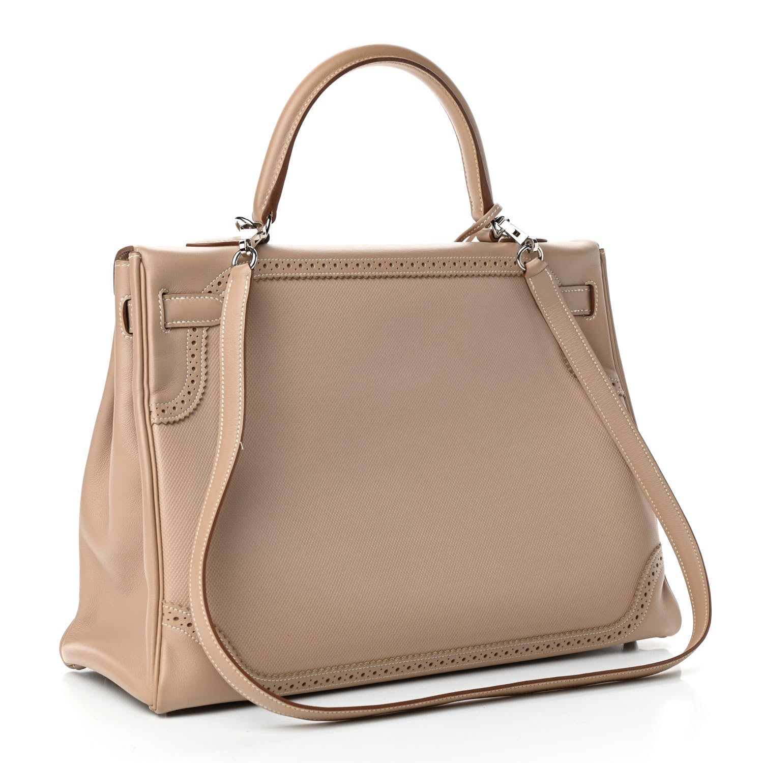 Hermes Swift Grain d'H Ghillies Kelly 35 Argile 2 of 11