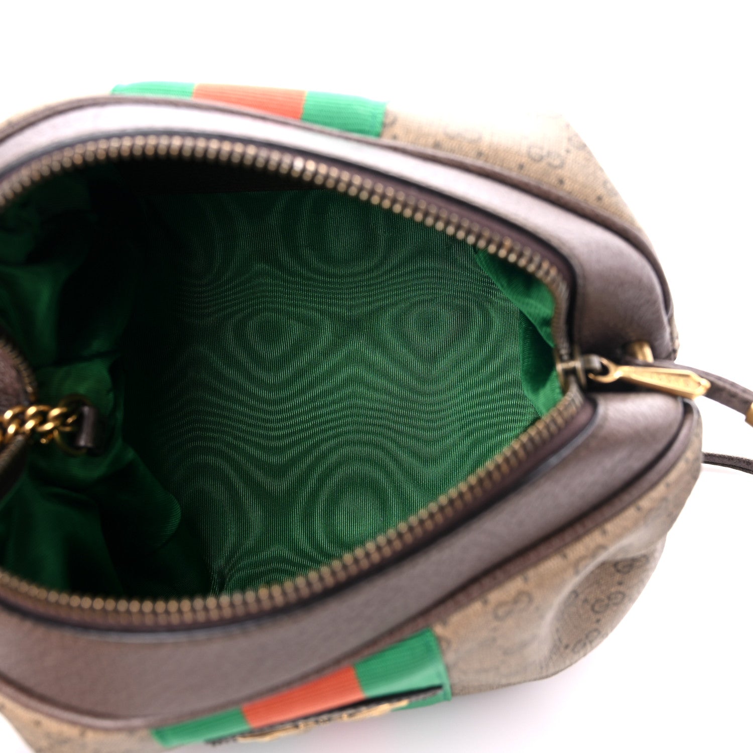 Gucci Mini Vintage GG Supreme Monogram Web Butterfly New Candy Crossbody Beige New Acero 5 of 9