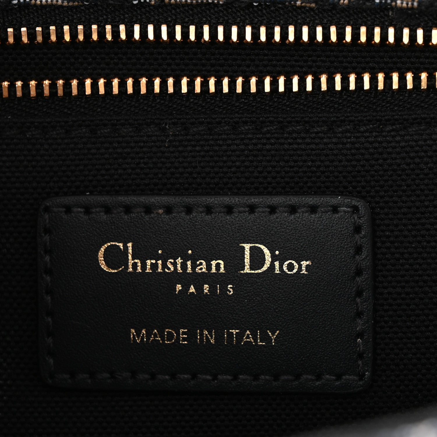 Christian Dior Oblique 30 Montaigne Chain Flap Bag Blue 10 of 19