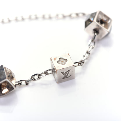 Louis Vuitton Swarovski Gamble Damier Bracelet Silver 5 of 8