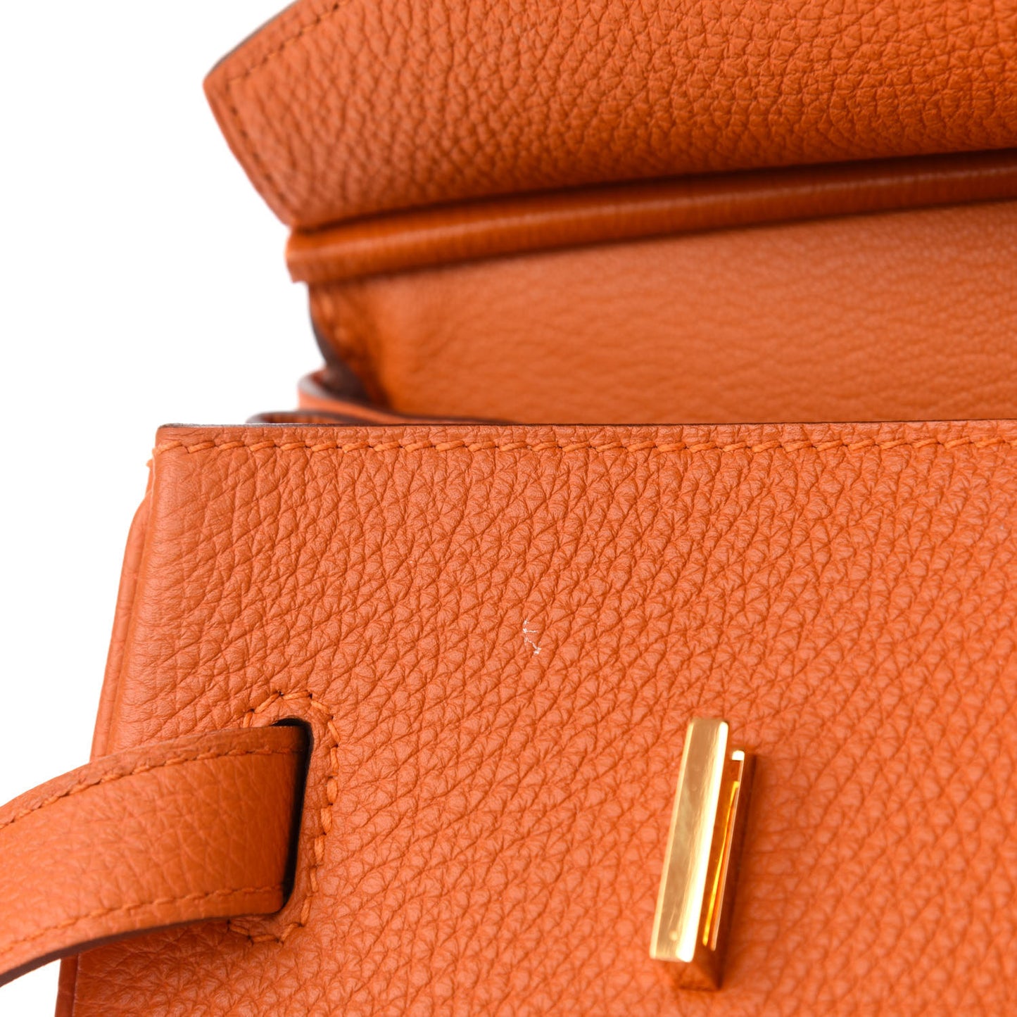Togo Birkin 35 Orange
