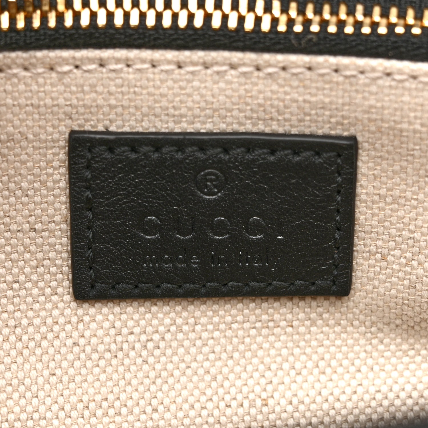 Gucci GG Supreme Monogram Horsebit 1955 Soft Small Shoulder Bag Beige Black 6 of 11