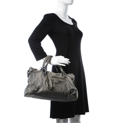 Balenciaga Agneau Classic Hardware City Anthracite 2 of 10
