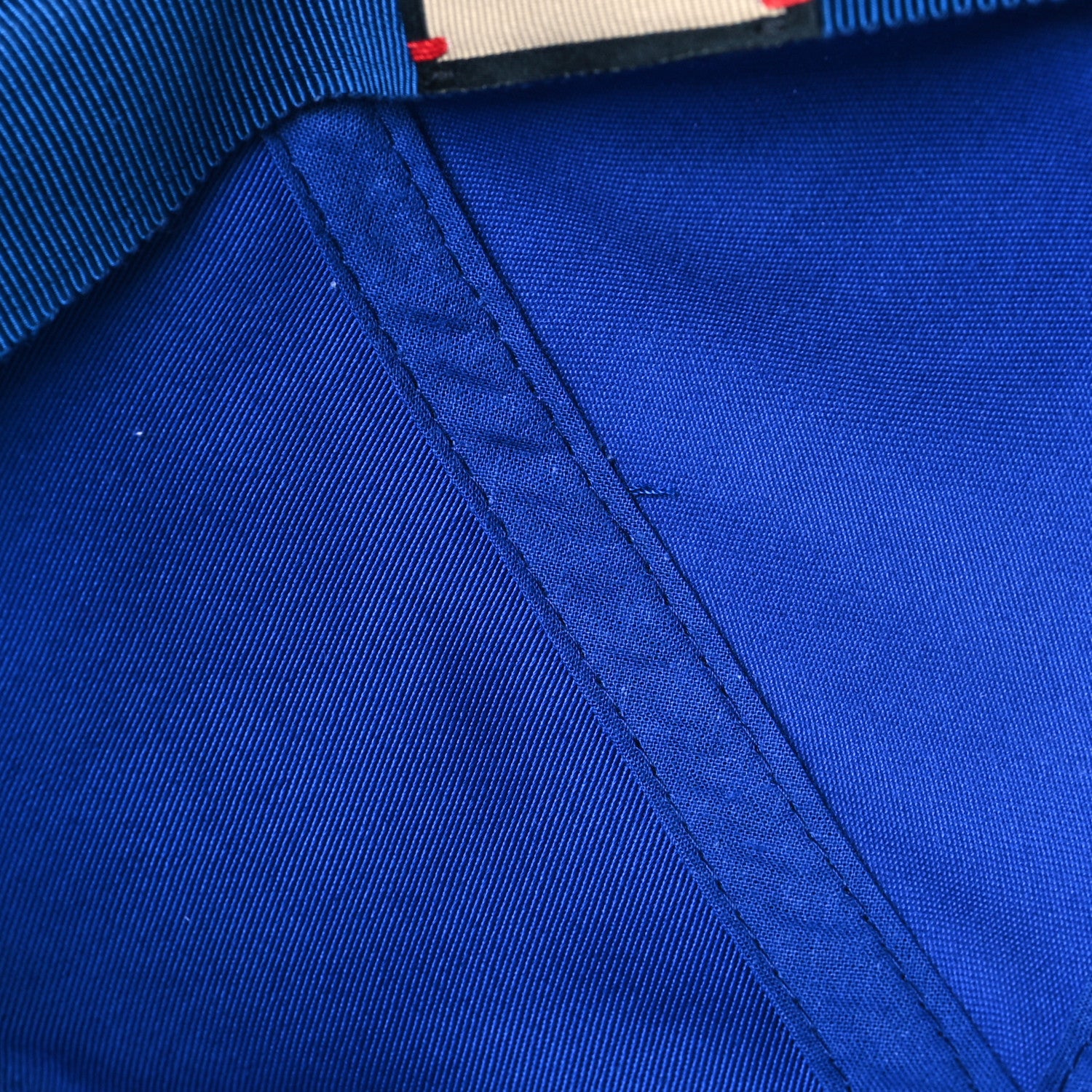 Gucci Cotton 100 Baseball Hap S Royal Blue 10 of 10