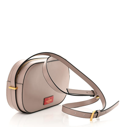 Valentino Garavani Calfskin VLogo Walk Crossbody Poudre 3 of 10