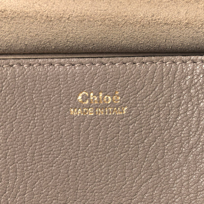 Chloe Grained Lambskin Drew Shoulder Bag Motty Grey 6 of 17