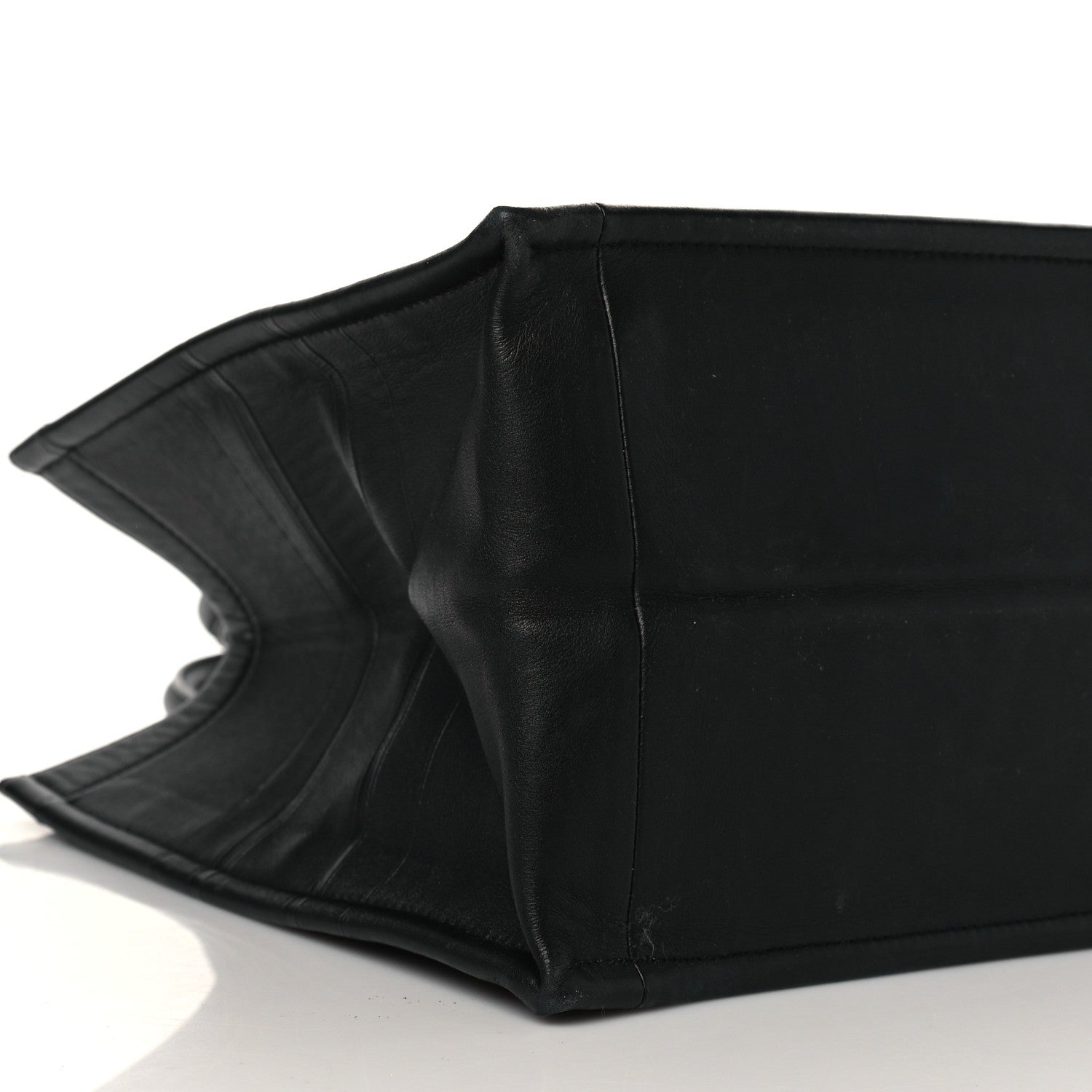 Christian Dior Calfskin Embossed Medium Book Tote Black 9 of 10