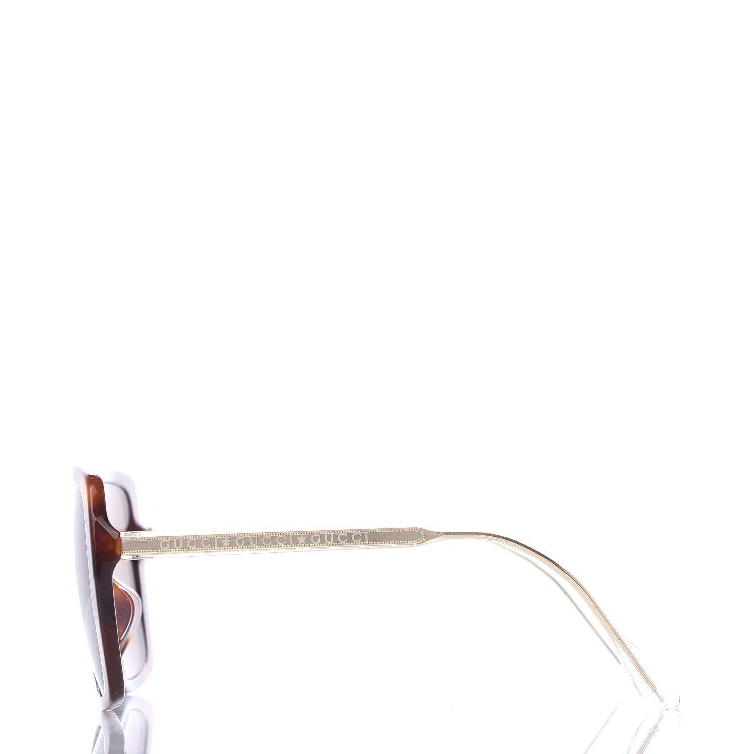 Gucci Acetate Square Frame GG0567SA Sunglasses Tortoise 3 of 8