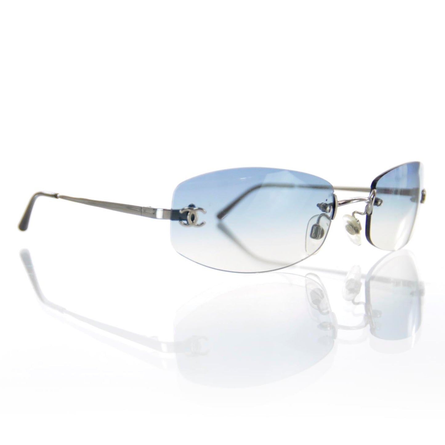 Frameless Sunglasses 4002 Blue