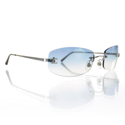 Chanel Frameless Sunglasses 4002 Blue 1 of 7