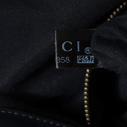 Gucci Monogram Medium Indy Top Handle Hobo Black 9 of 9