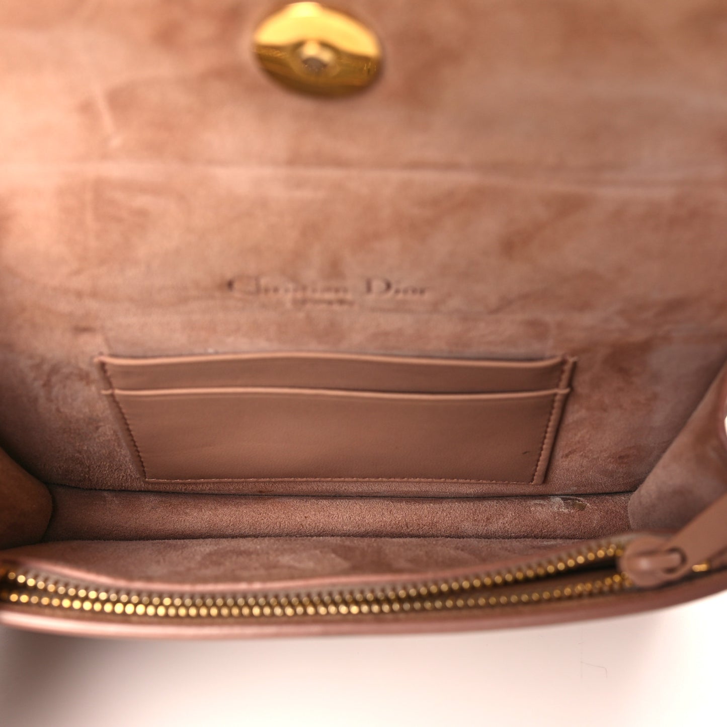 Ultra Matte Calfskin Saddle Belt Bag Rose Des Vents