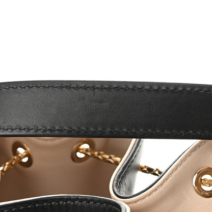 Bulgari Calfskin Serpenti Forever Bucket Bag Black 11 of 13