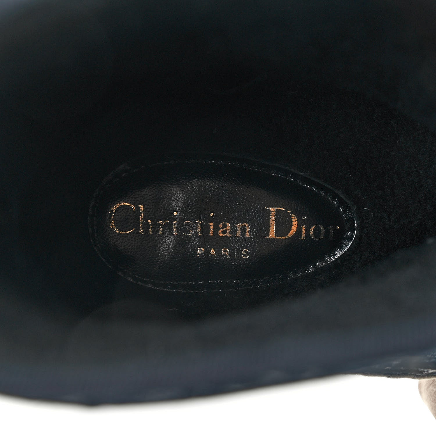 Christian Dior Velvet Oblique Granville Espadrille Boots 36.5 Deep Blue 7 of 8