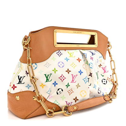 Louis Vuitton Monogram Multicolor Judy GM White 3 of 10