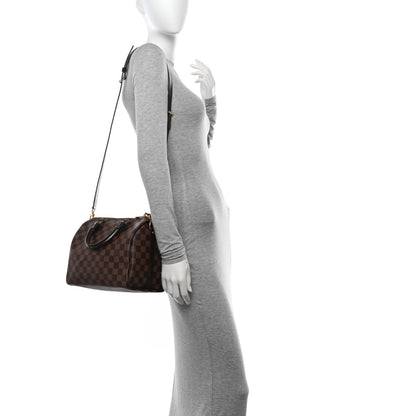 Louis Vuitton Damier Ebene Speedy Bandouliere 25 2 of 11