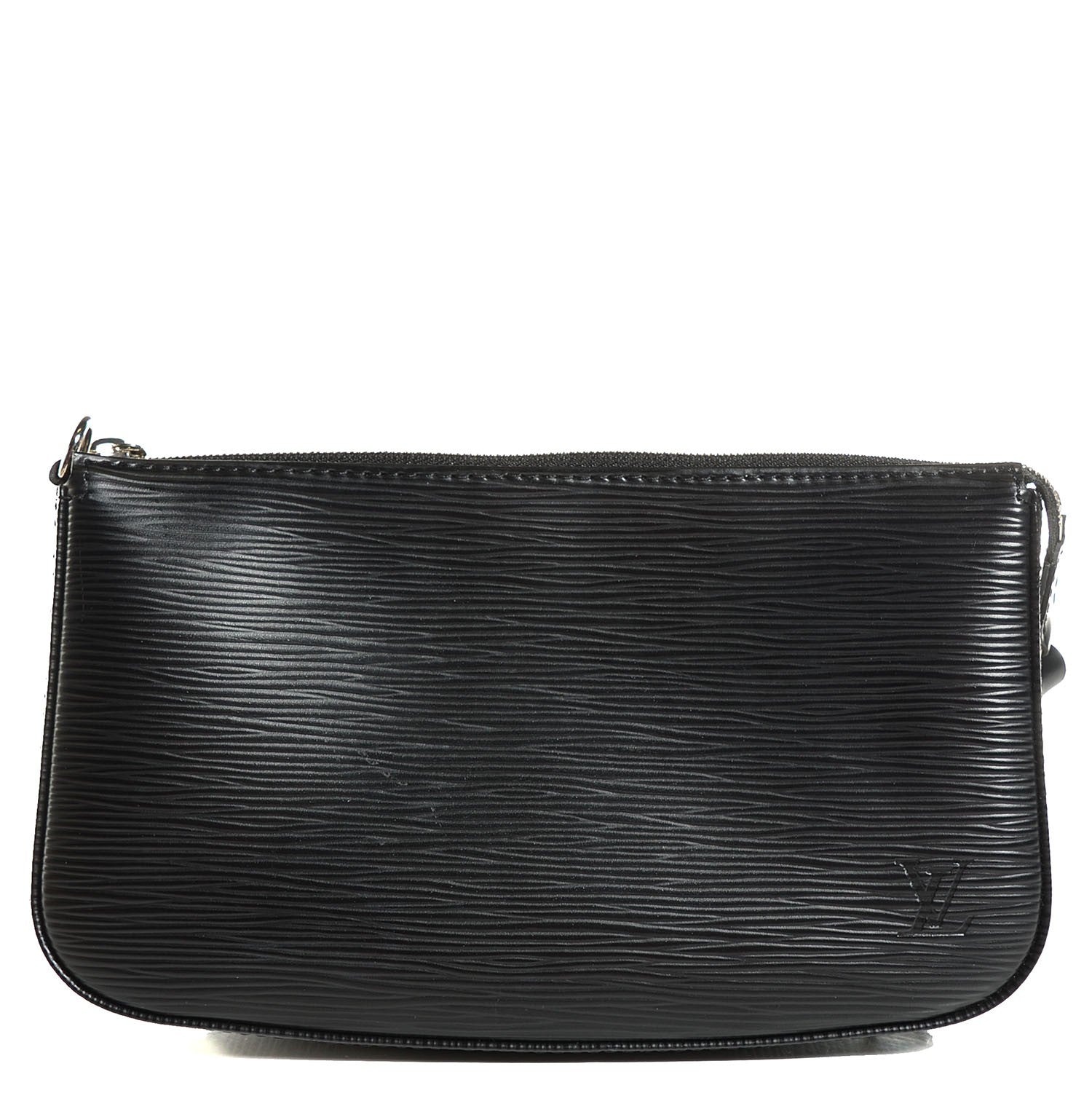 Louis Vuitton Epi Pochette Accessories NM Black 1 of 9
