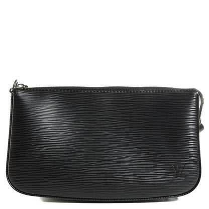 Louis Vuitton Epi Pochette Accessories NM Black 1 of 9