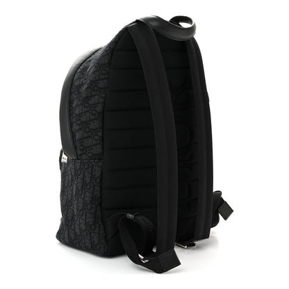 Christian Dior Oblique Calfskin Rider Backpack Black 3 of 10