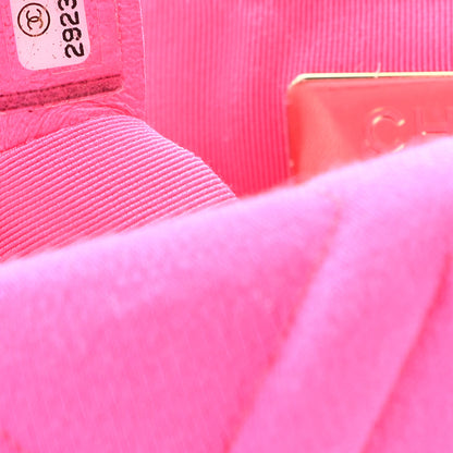 Chanel Jersey Quilted Chanel 19 Waist Bag Pink 8 of 9