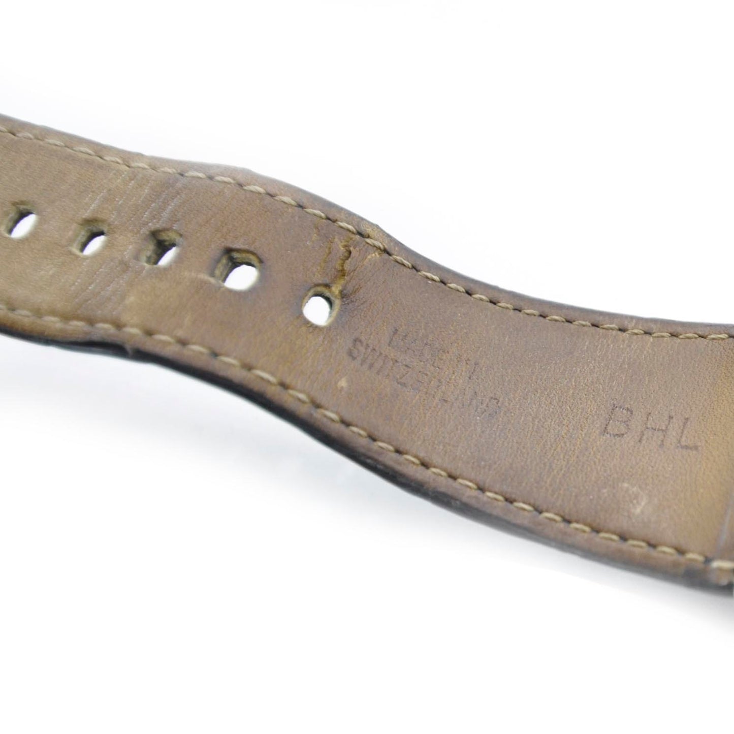Stainless Steel Alligator 38mm Tank Divan Automatic Watch