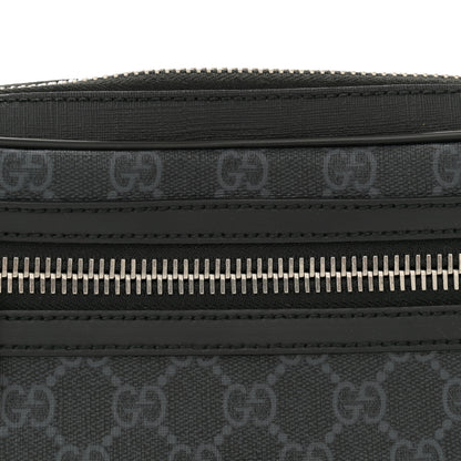 Gucci Soft GG Supreme Monogram Web Belt Bag Black Grey 8 of 10