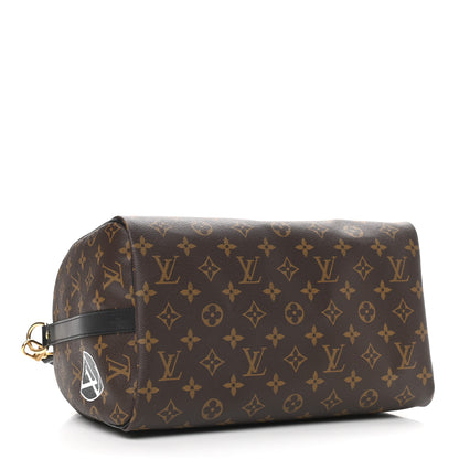 Louis Vuitton Monogram My World Tour Speedy Bandouliere 30 Black 4 of 9