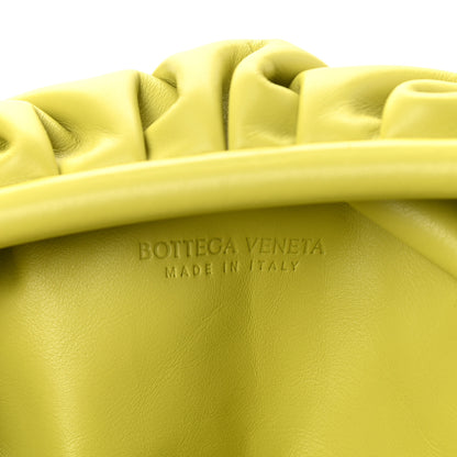 Bottega Veneta Smooth Butter Calf The Pouch Oversized Clutch Kiwi 6 of 8