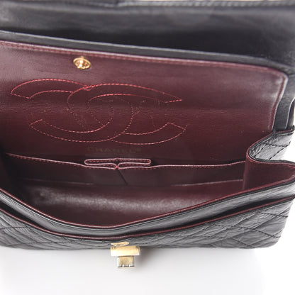 Chanel Aged Calfskin Quilted 2.55 Reissue 225 Flap Black 4 of 9