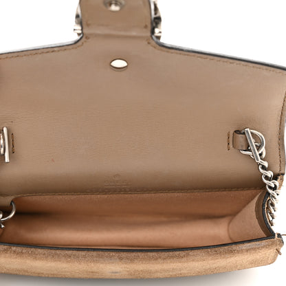 Gucci GG Supreme Monogram Super Mini Dionysus Shoulder Bag Taupe 5 of 11