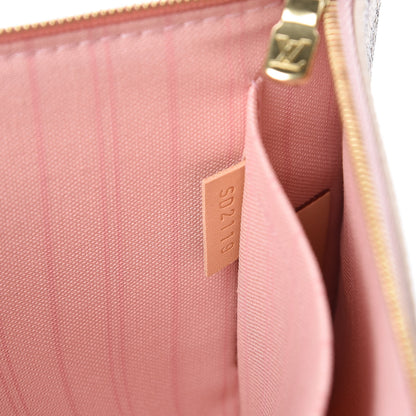 Louis Vuitton Damier Azur Neverfull MM GM Pochette Rose Ballerine 8 of 8
