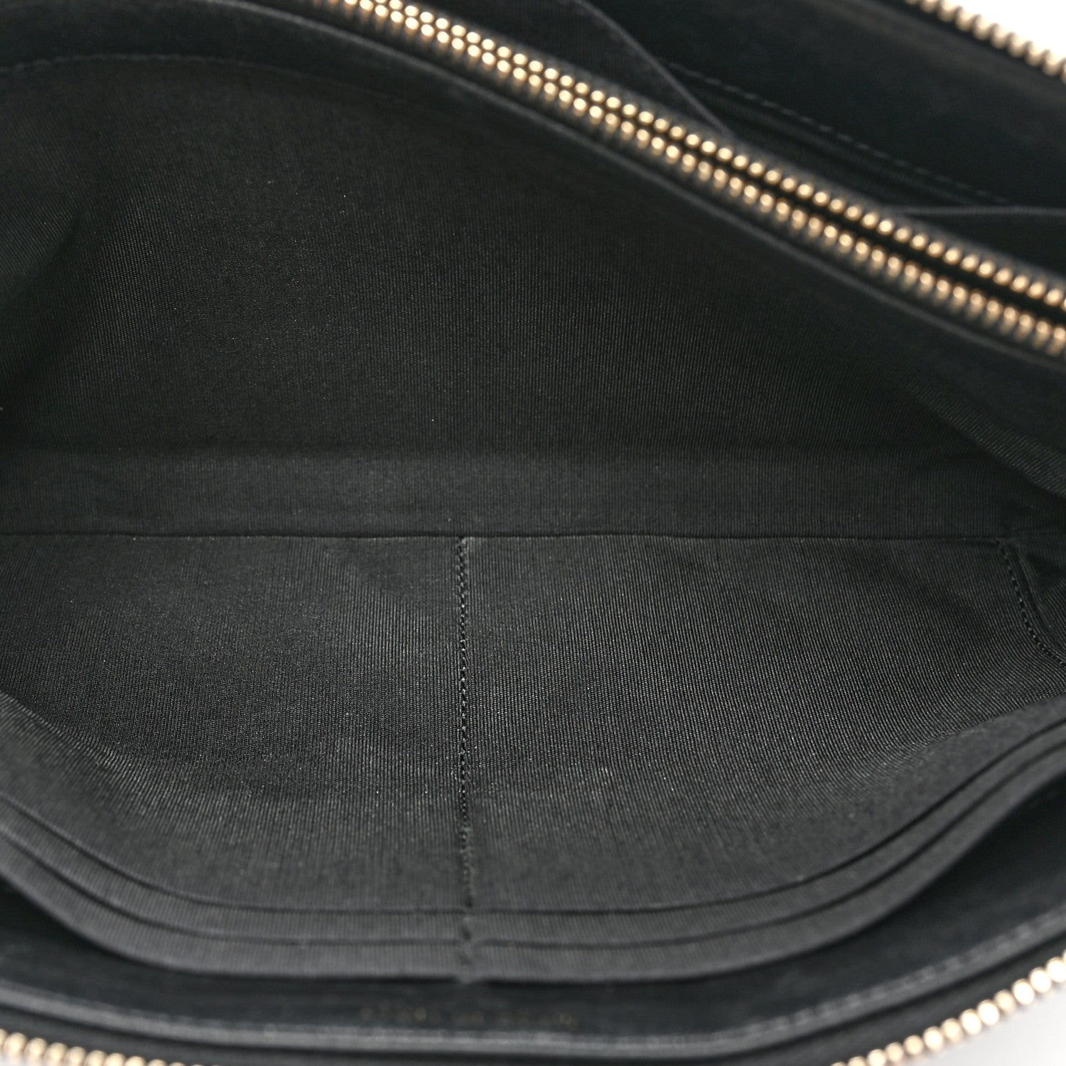 Chanel Lambskin Quilted Small Boy Zipped Pouch Black 5 of 15