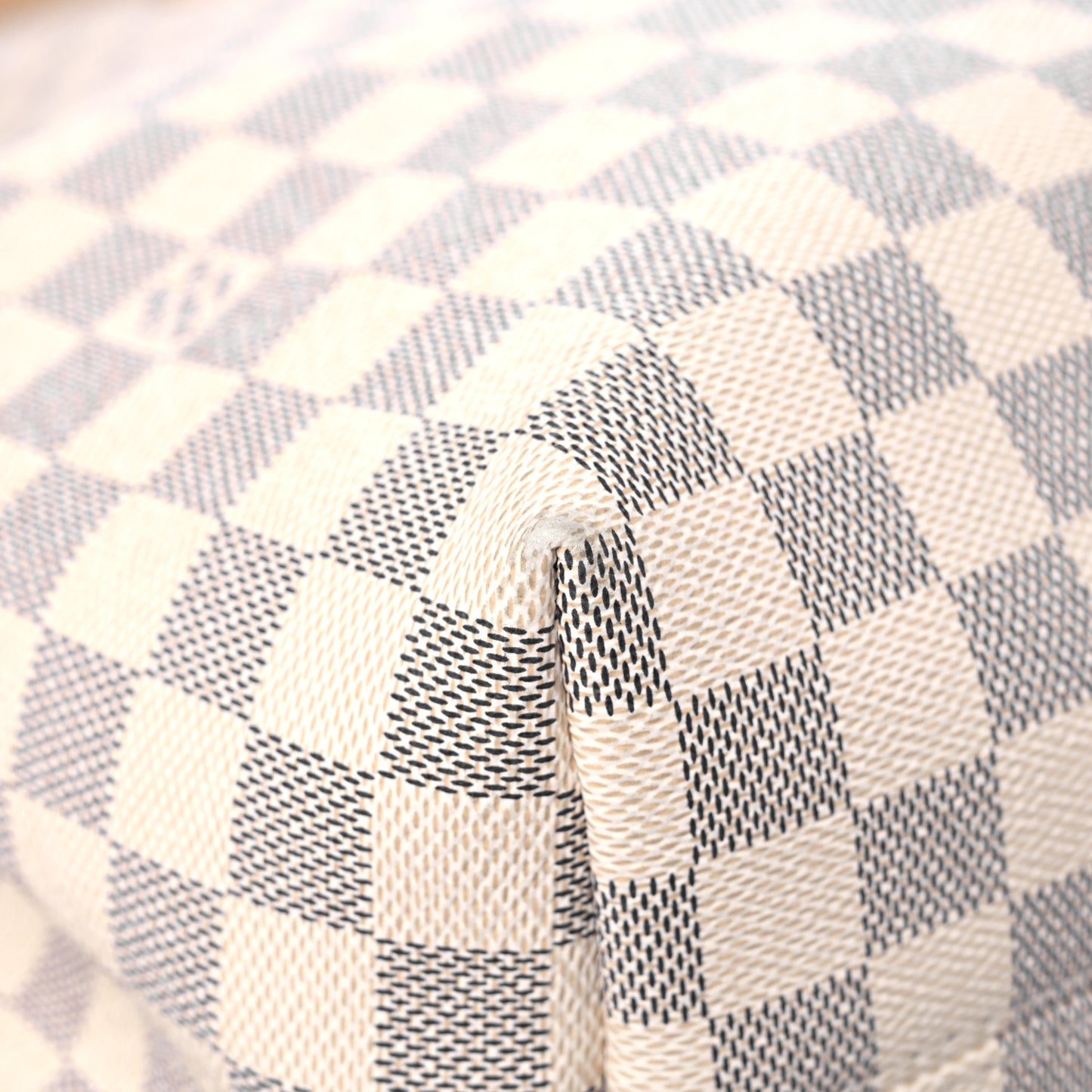 Damier Azur Graceful MM Rose Ballerine