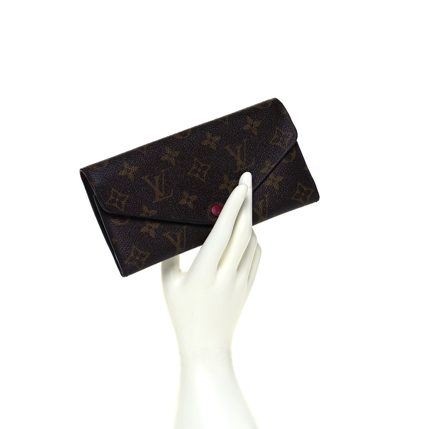 Monogram Josephine Wallet Fuchsia
