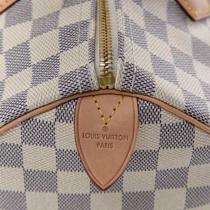 Louis Vuitton Damier Azur Speedy 30 8 of 12