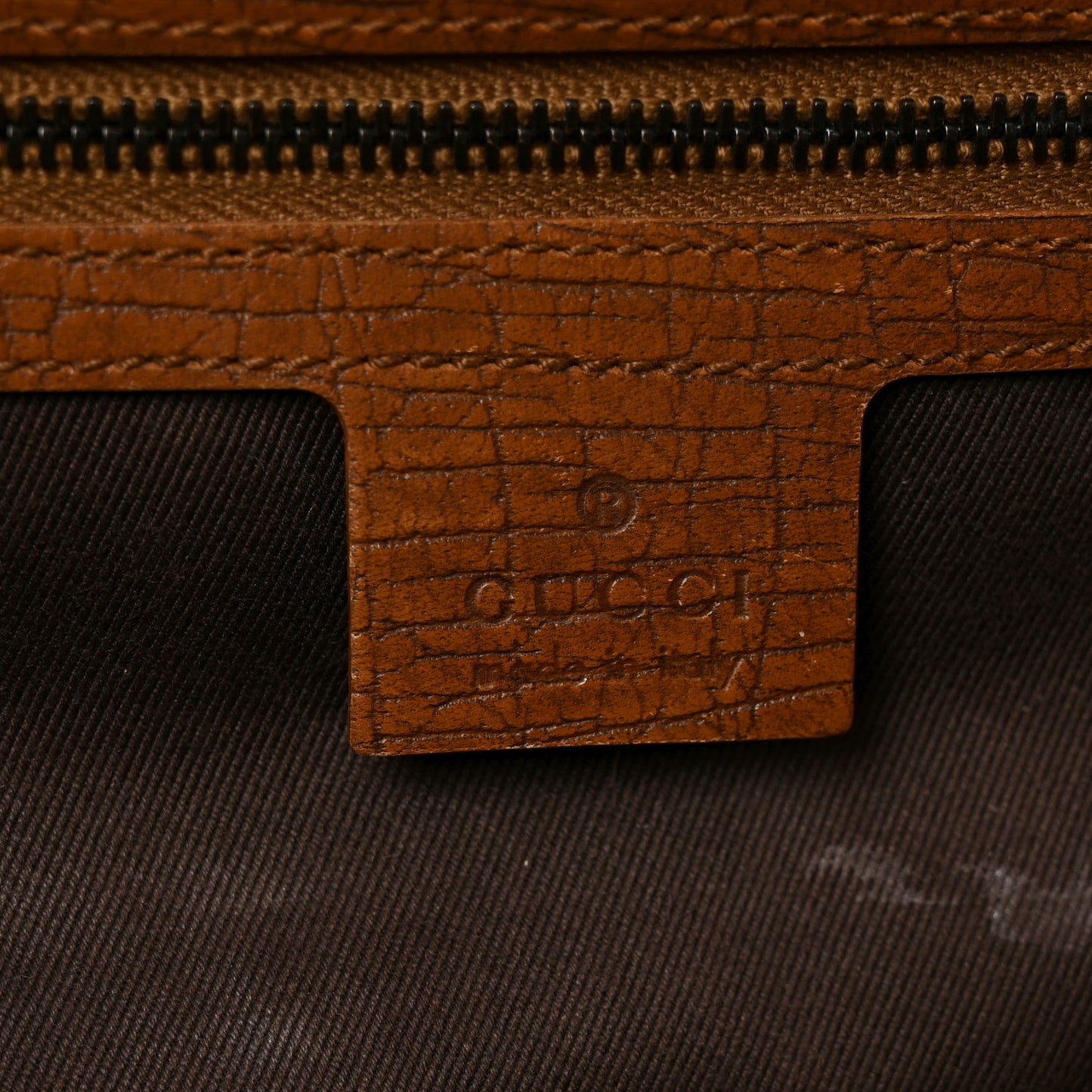 Monogram Bamboo Bullet Handbag Brown