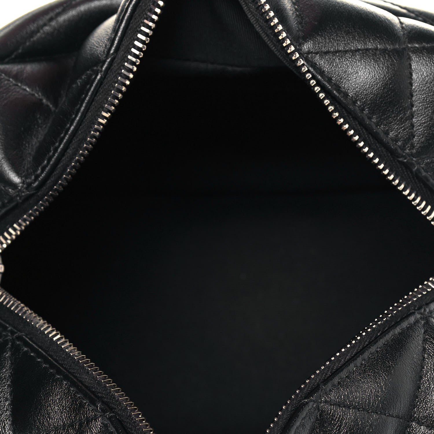 Saint Laurent Calfskin Y Quilted Monogram Small Loulou Bowling Bag Black 5 of 9