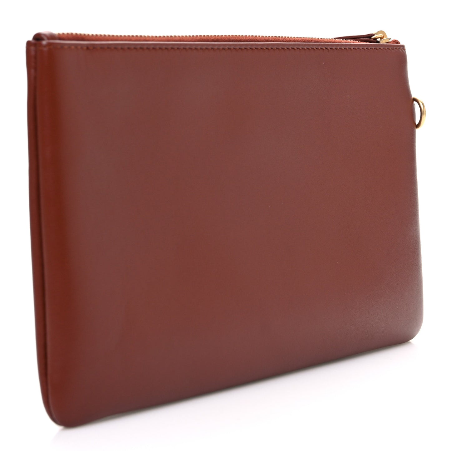 Shiny Calfskin Chanel 22 Removable Pouch Brown