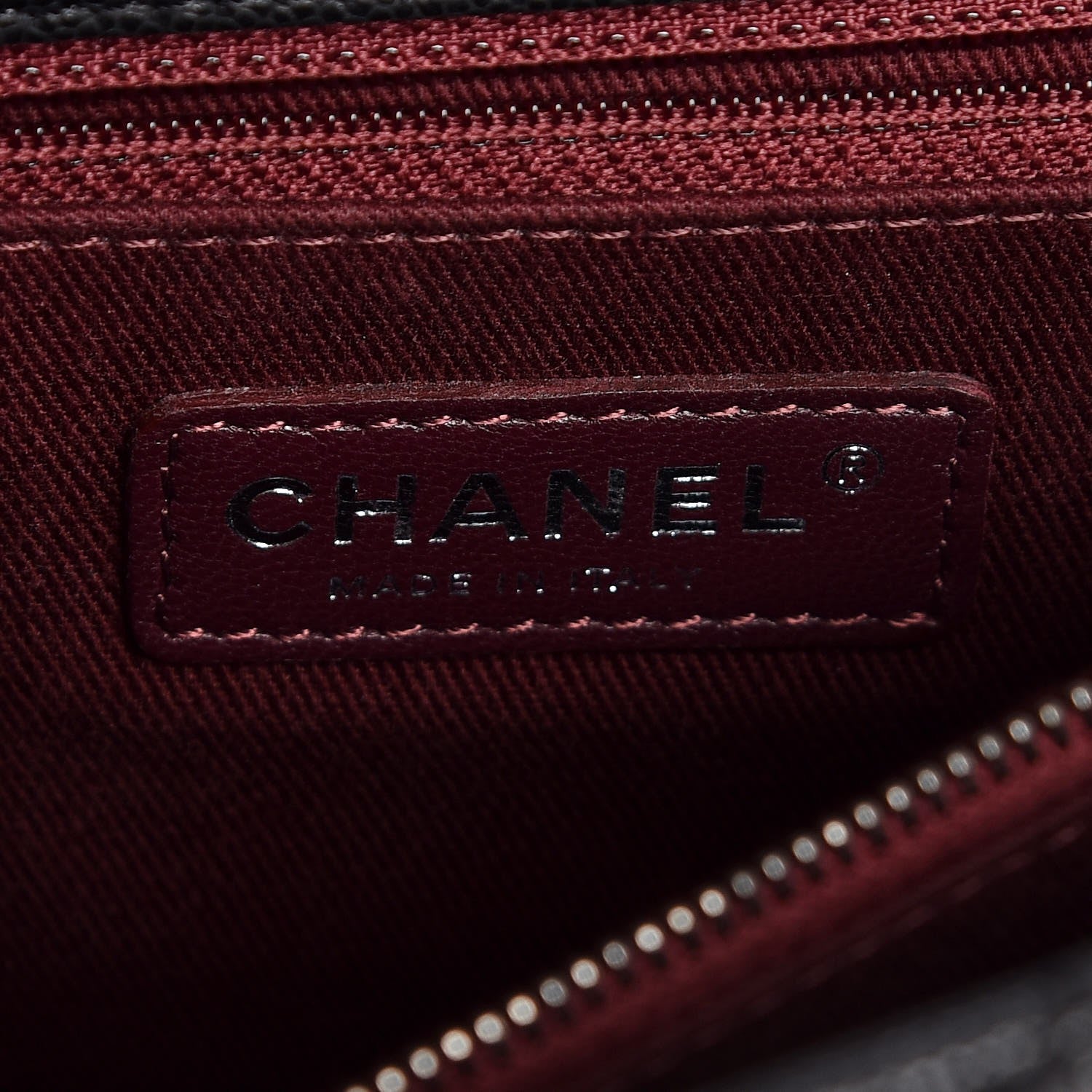 Chanel Caviar Quilted Medium Coco Handle Flap Black 6 of 7