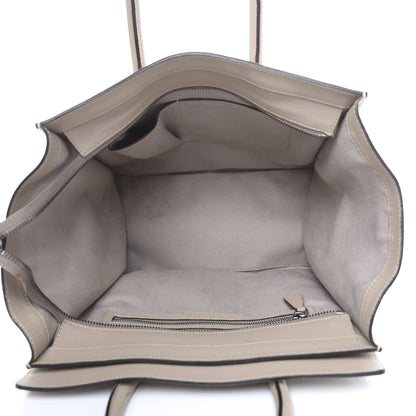 Celine Drummed Calfskin Mini Luggage Dune 5 of 18