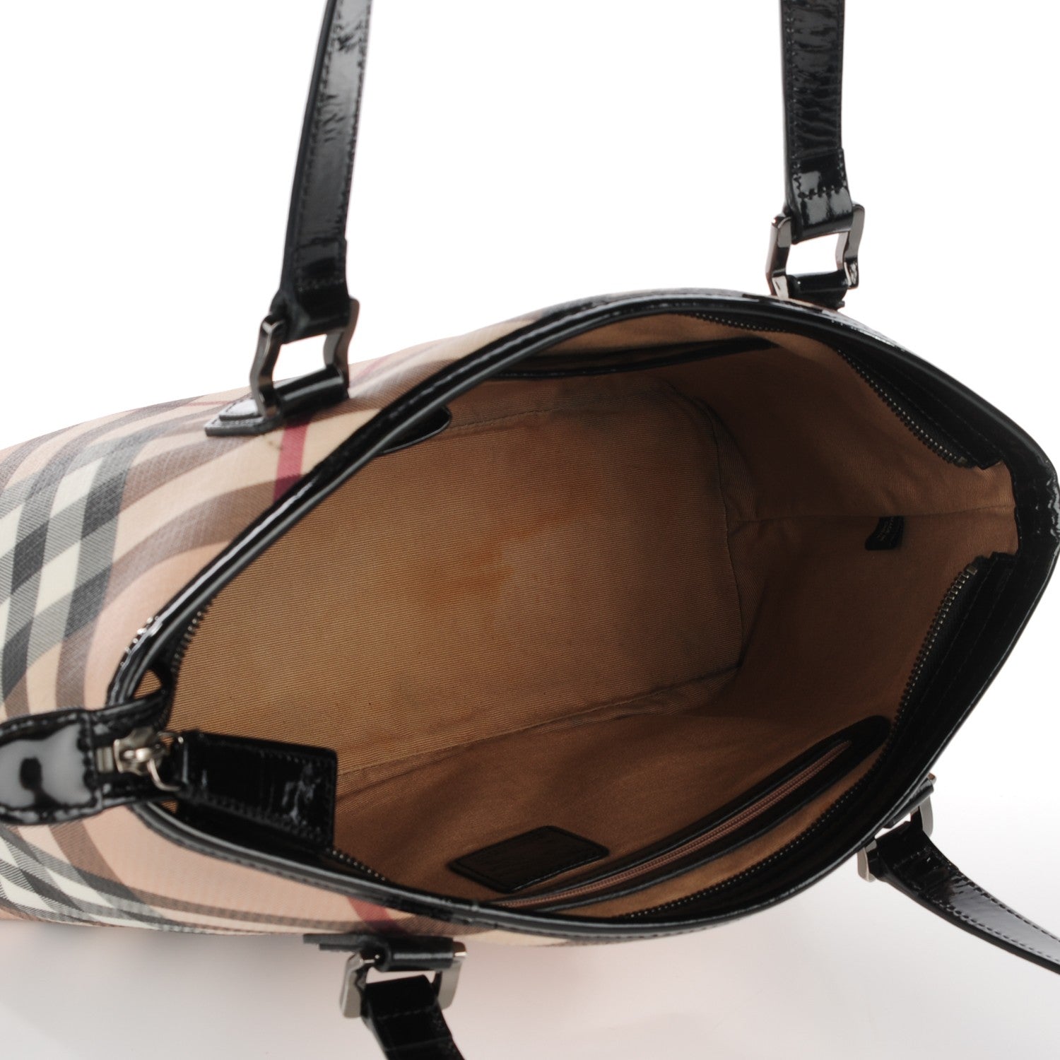Burberry Supernova Check Regent Tote Black 5 of 12
