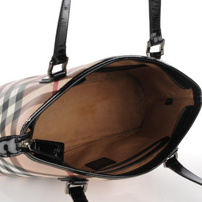 Burberry Supernova Check Regent Tote Black 5 of 12