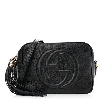 Gucci Pebbled Calfskin Small Soho Disco Bag Black 1 of 11