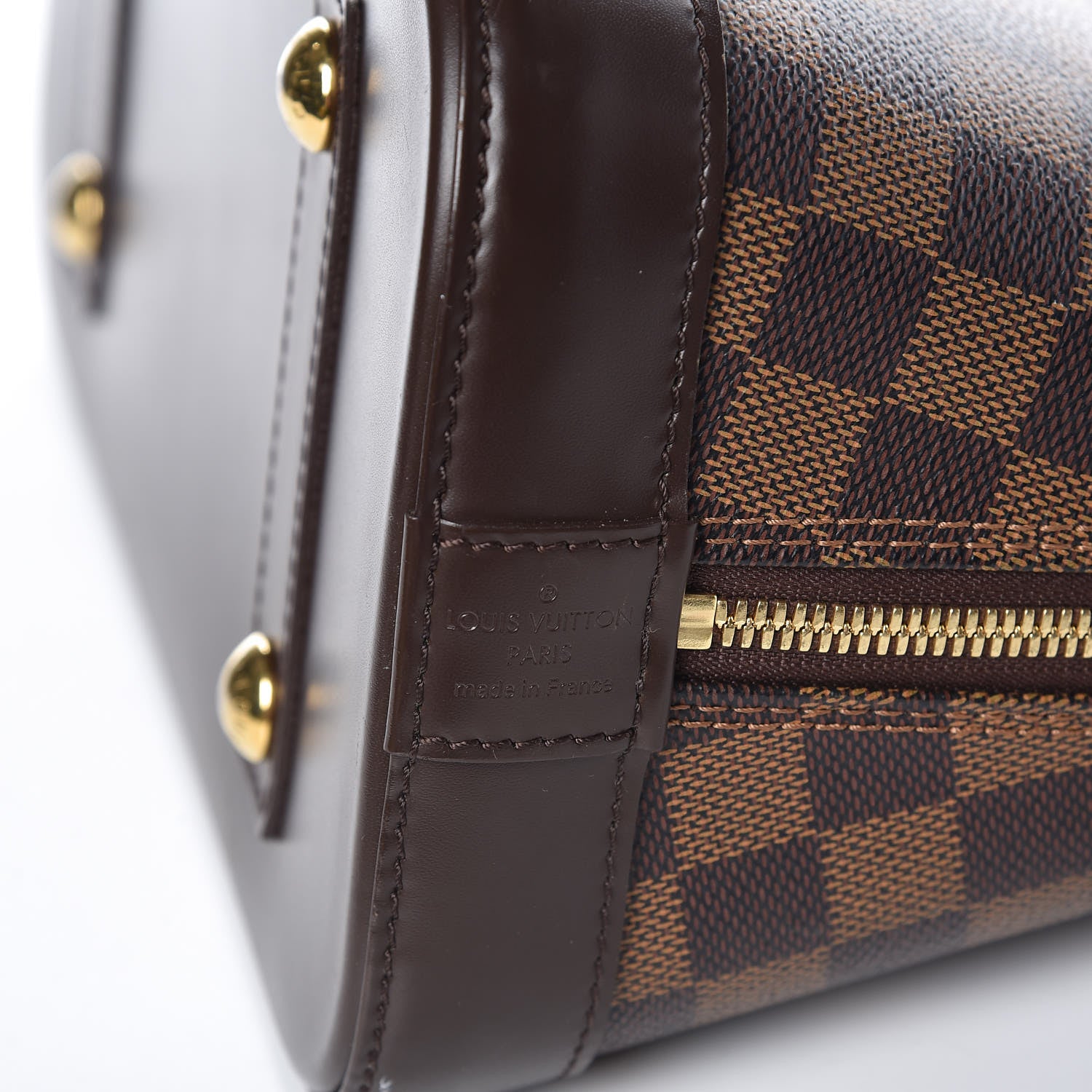 Louis Vuitton Damier Ebene Alma PM 6 of 9