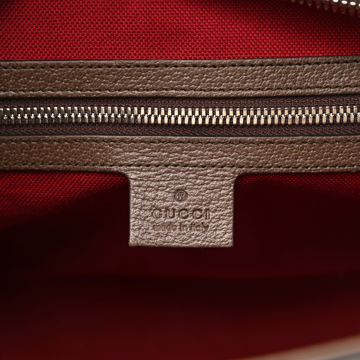 GG Supreme Monogram Small Tote Bag Beige Ebony