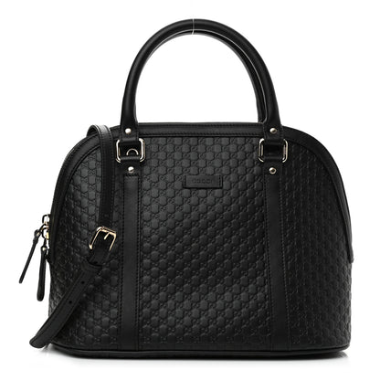 Gucci Microguccissima Medium Dome Bag Black 1 of 10