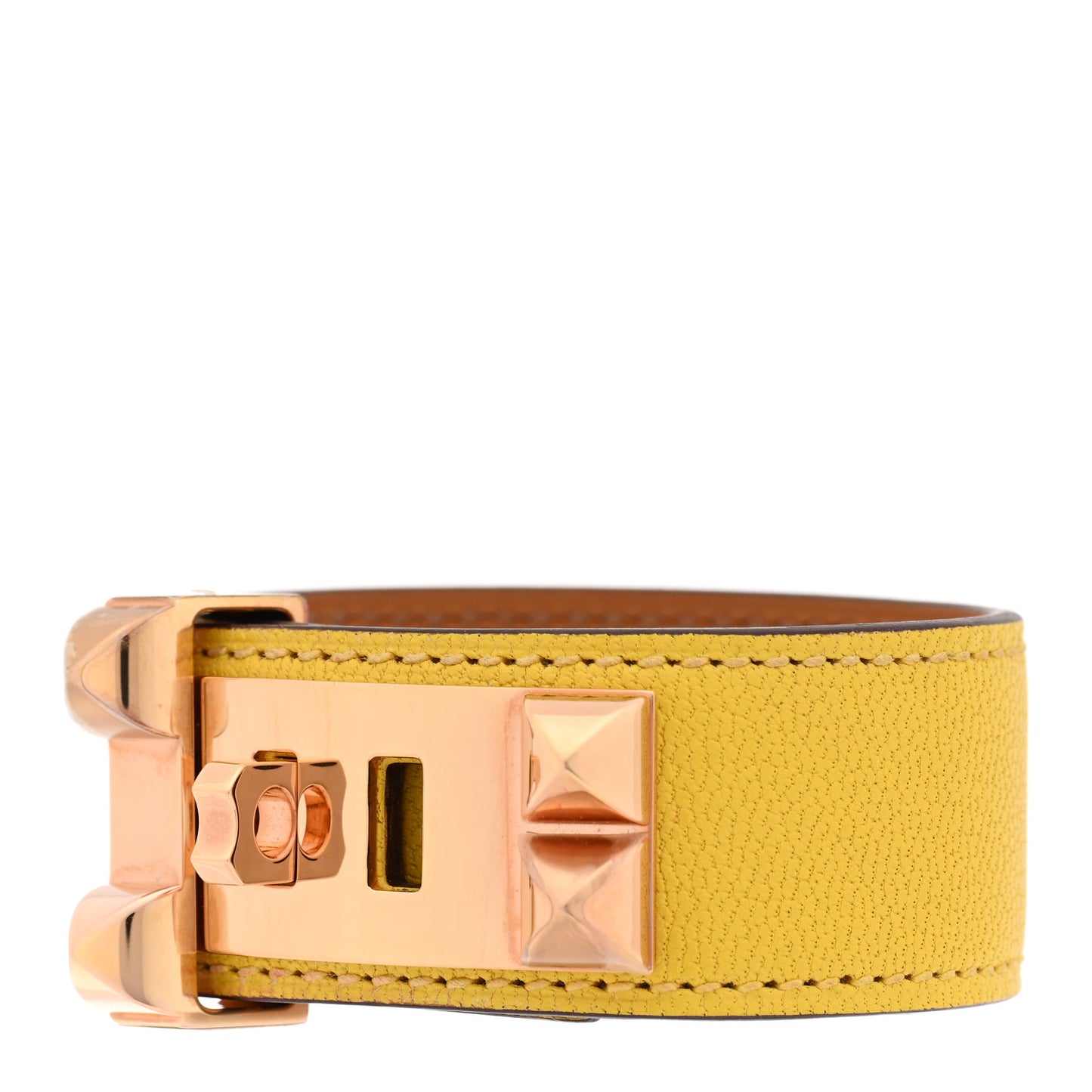 Chevre Chamkila Collier de Chien CDC 24 Bracelet T2 Jaune De Naples